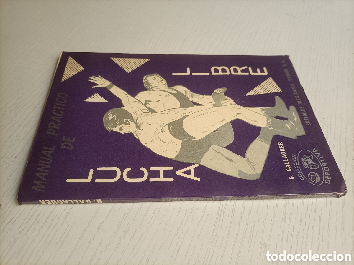 Coleccionismo deportivo: Manual pr&aacute;ctico de lucha libre G.Gallagher . Orientalismo - Foto 1