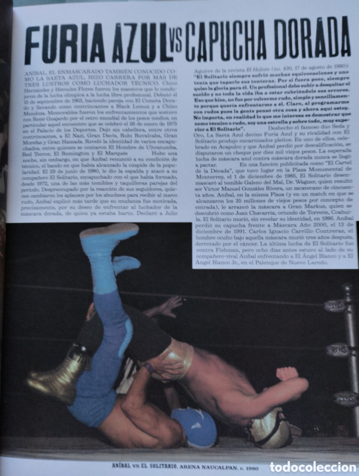 Coleccionismo deportivo: ESPECTACULAR DE LUCHA LIBRE - Foto 24