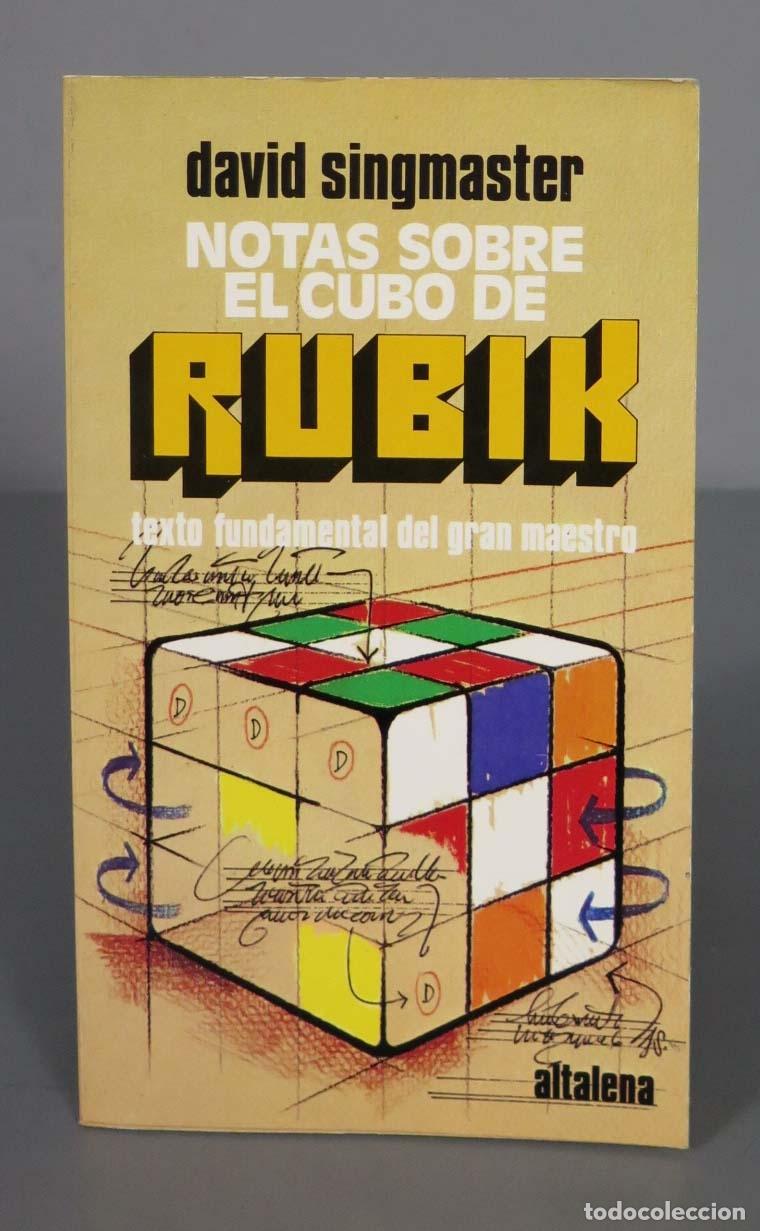 Coleccionismo deportivo: Notas sobre el cubo de Rubik Singmaster, David - Foto 1