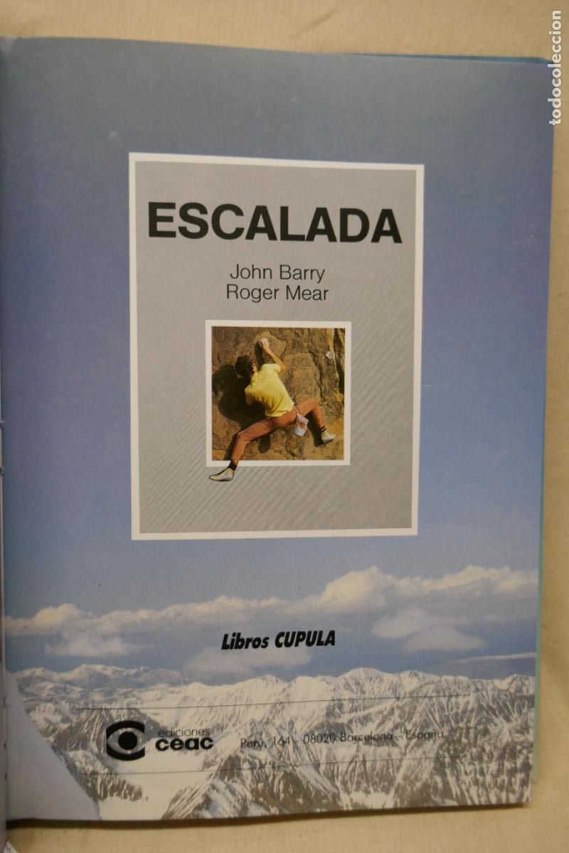 Coleccionismo deportivo: Escalada - John Barry, Roger Mear - Foto 7
