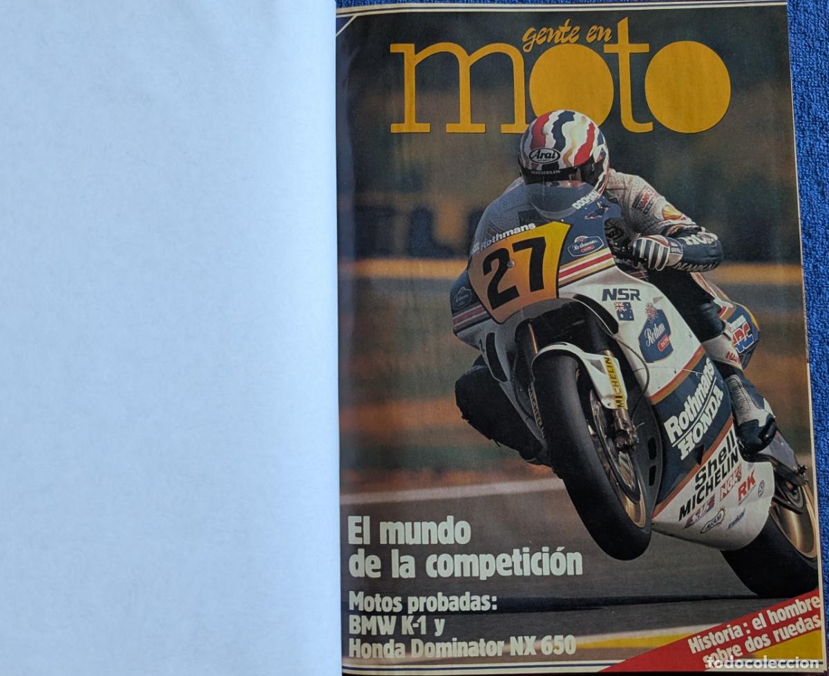 Coleccionismo deportivo: Gente en moto - Diario 16 - Foto 2