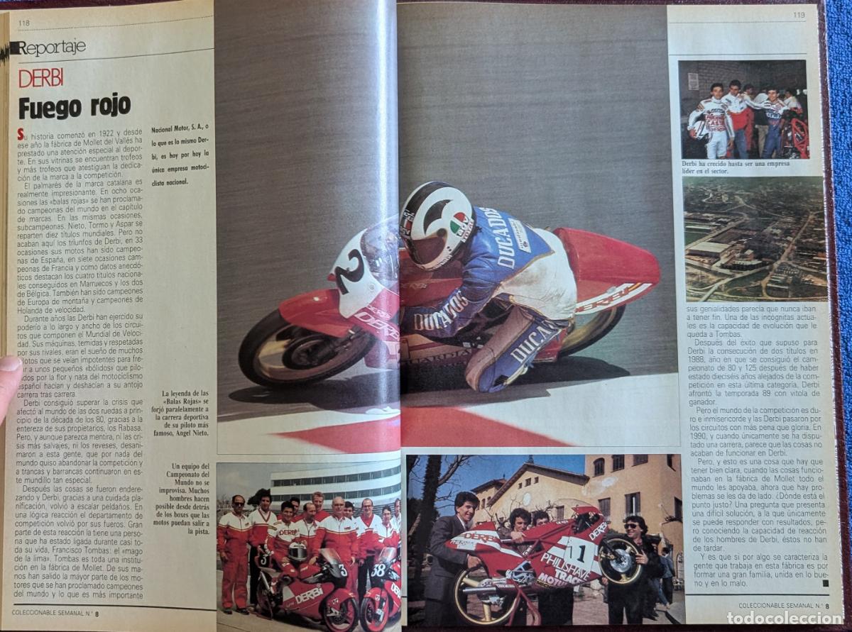 Coleccionismo deportivo: Gente en moto - Diario 16 - Foto 4