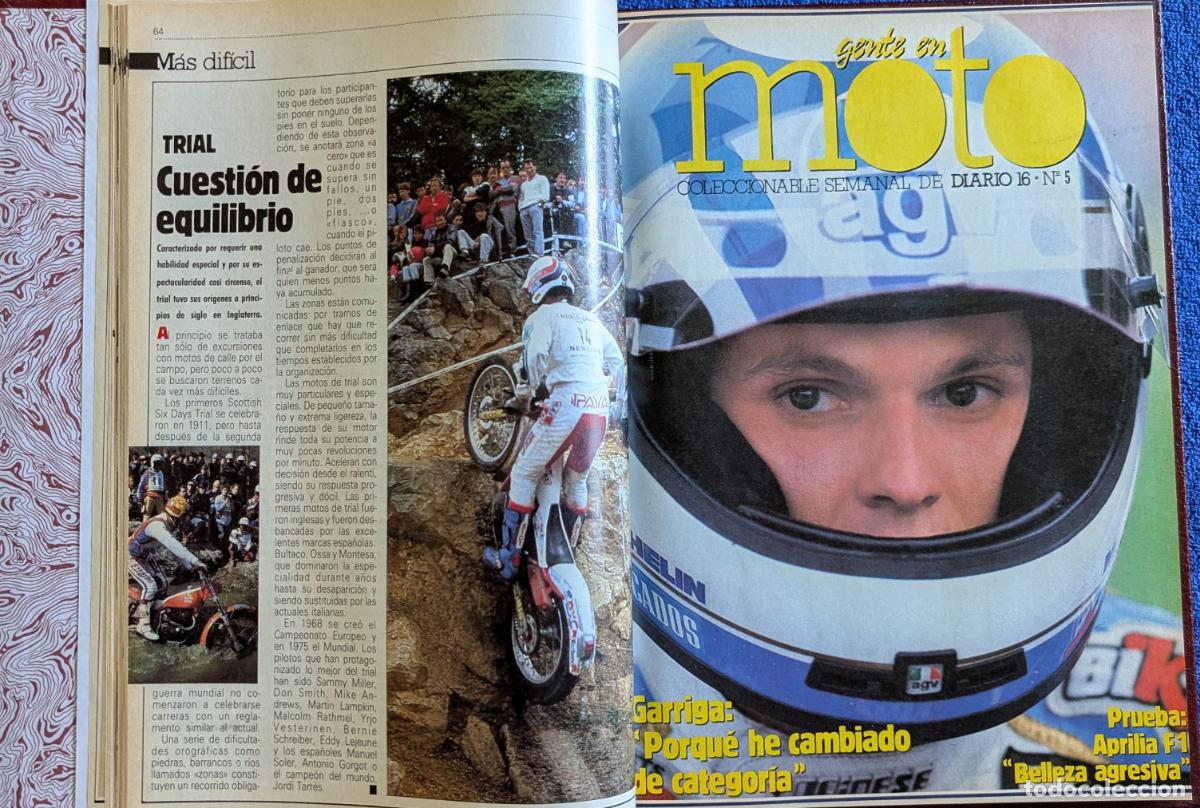 Coleccionismo deportivo: Gente en moto - Diario 16 - Foto 6