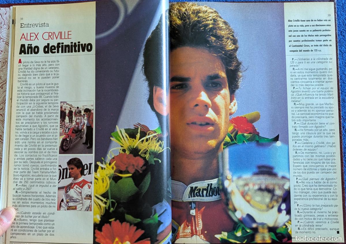 Coleccionismo deportivo: Gente en moto - Diario 16 - Foto 8