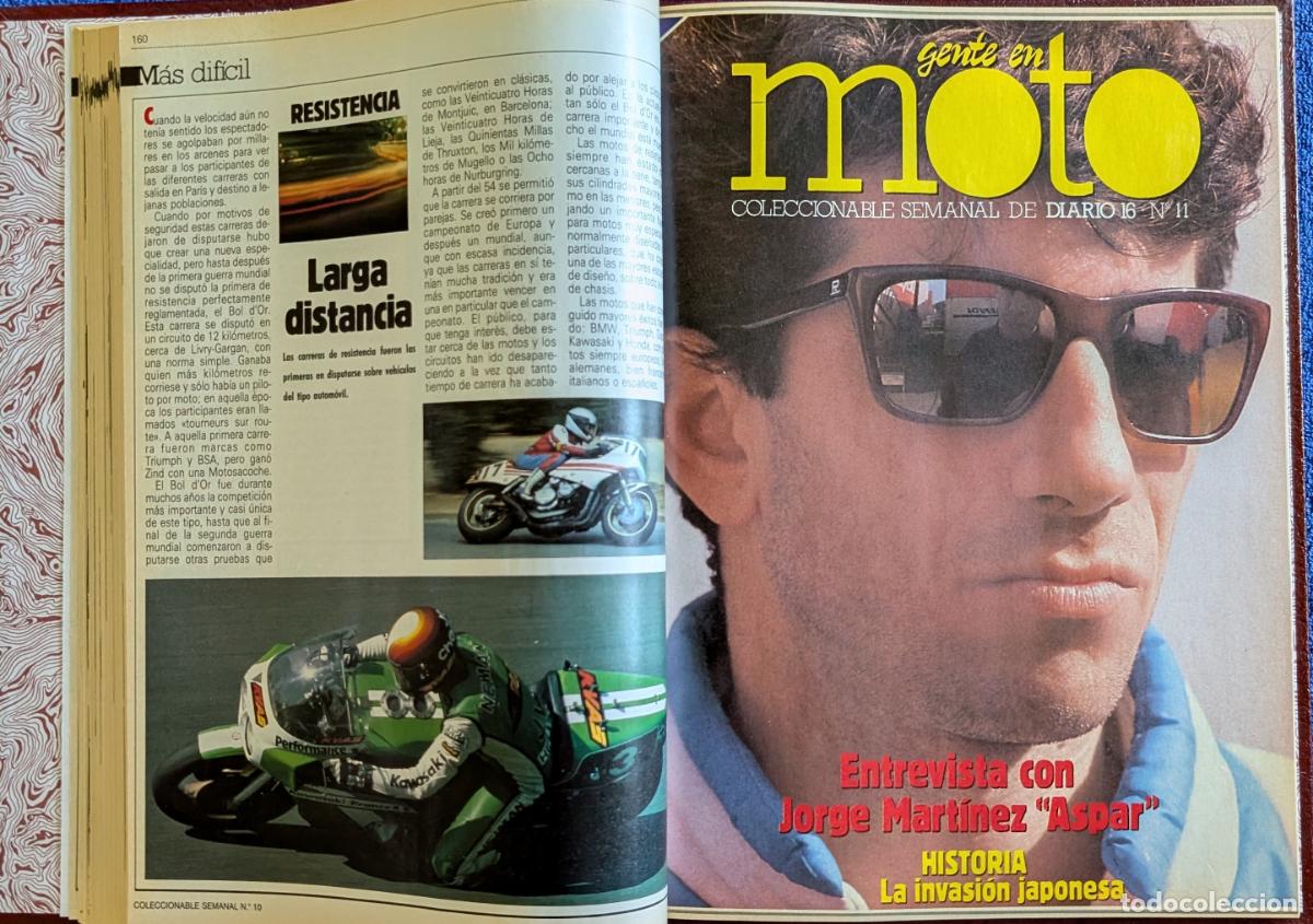 Coleccionismo deportivo: Gente en moto - Diario 16 - Foto 10