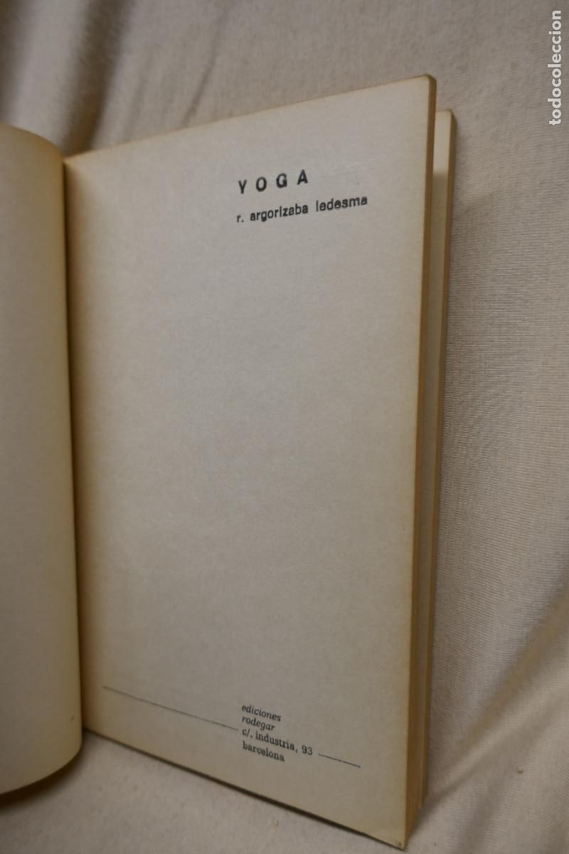 Coleccionismo deportivo: YOGA - Ram&oacute;n Argorizaba Ledesma - Foto 5