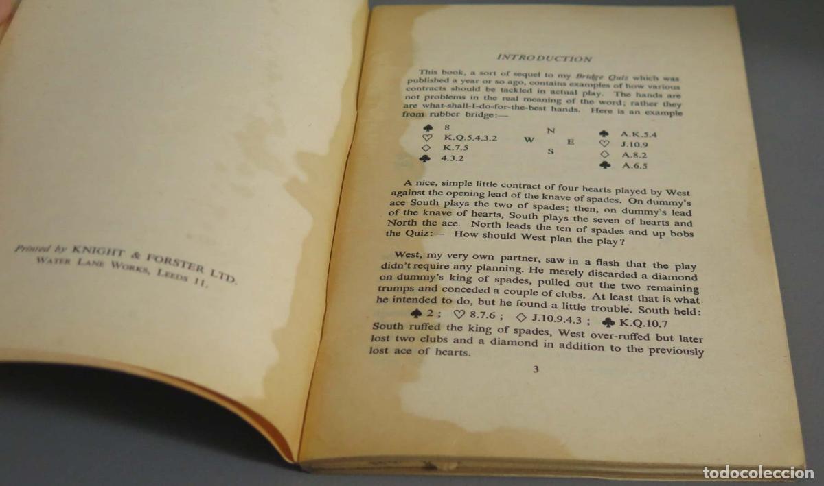 Coleccionismo deportivo: MORE BRIDGE QUIZZES EWART KEMPSON - Foto 2