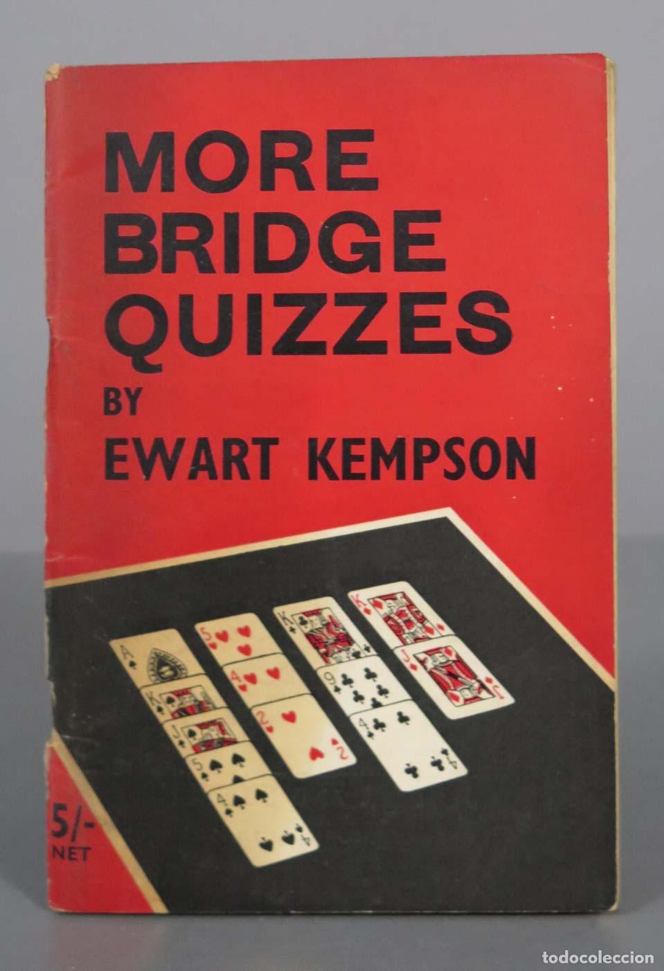 Coleccionismo deportivo: MORE BRIDGE QUIZZES EWART KEMPSON - Foto 1