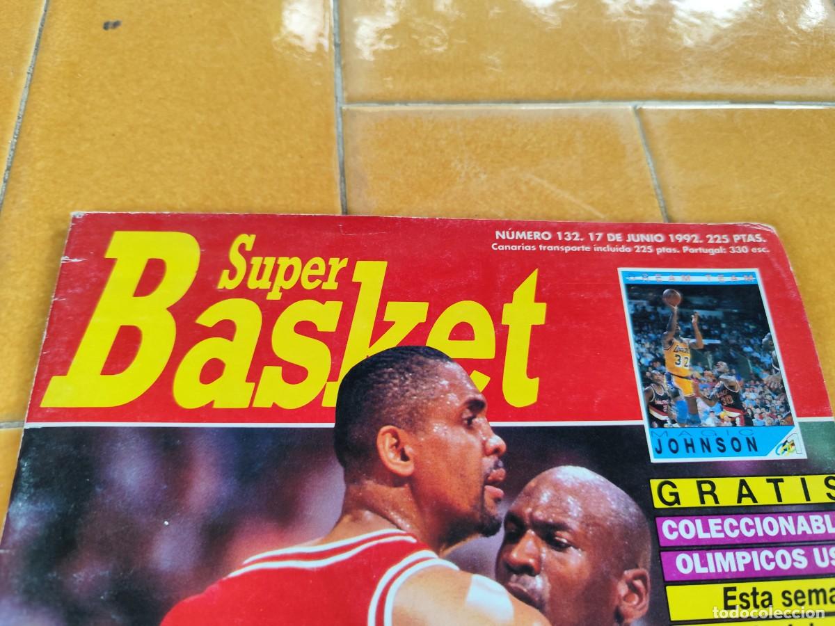 Coleccionismo deportivo: SUPER BASKET / 132 JUNIO 1992 / CJA 389 - Foto 2
