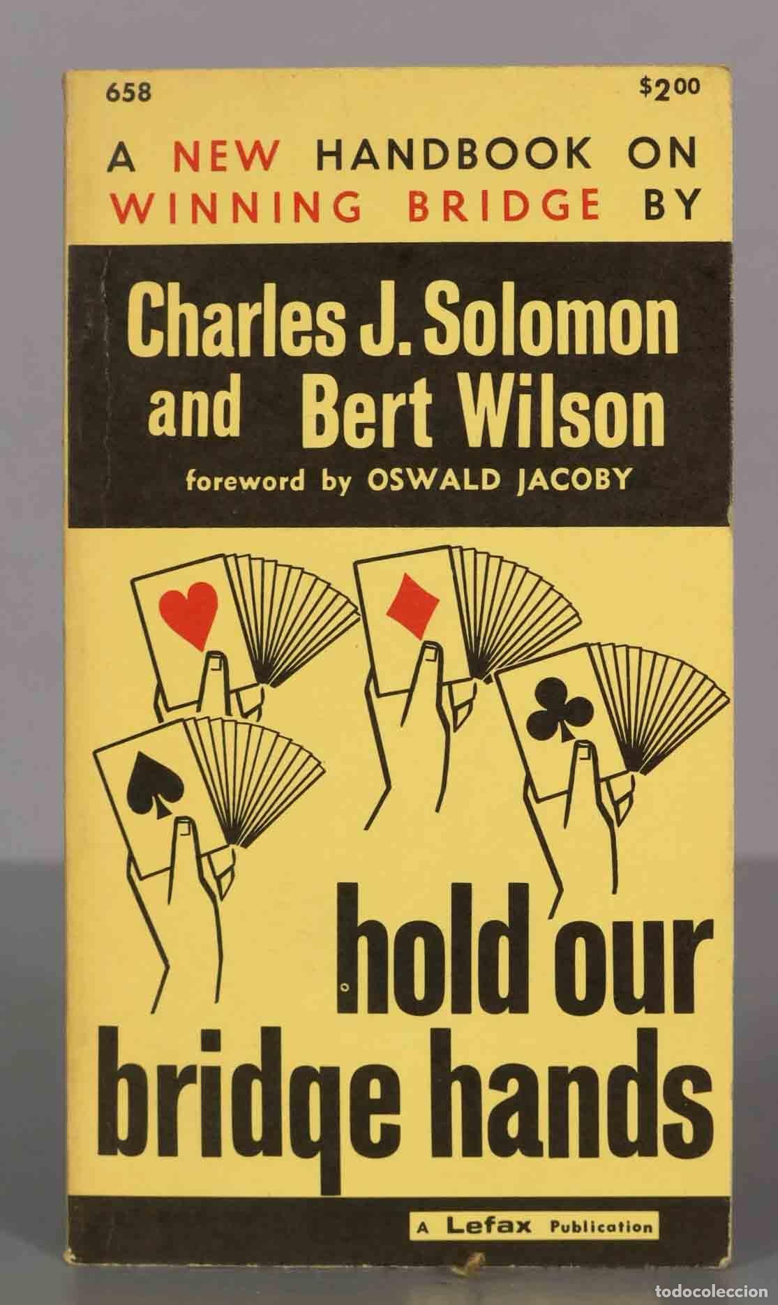 Coleccionismo deportivo: HOLD OUR BRIDGE HANDS Charles J. Solomon - Foto 1