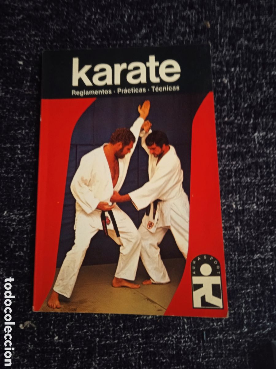 Coleccionismo deportivo: K&aacute;rate - reglamentos, pr&aacute;cticas, t&eacute;cnicas. -ED. EDICIONES AURA - Foto 1