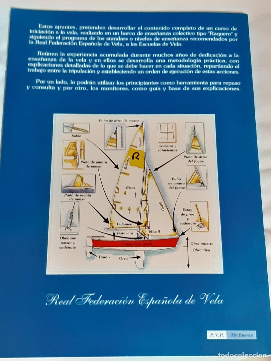Coleccionismo deportivo: APUNTES DE INICIACION A LA VELA ALEJANDRO ABASCAL CEAR SANTANDER - Foto 3