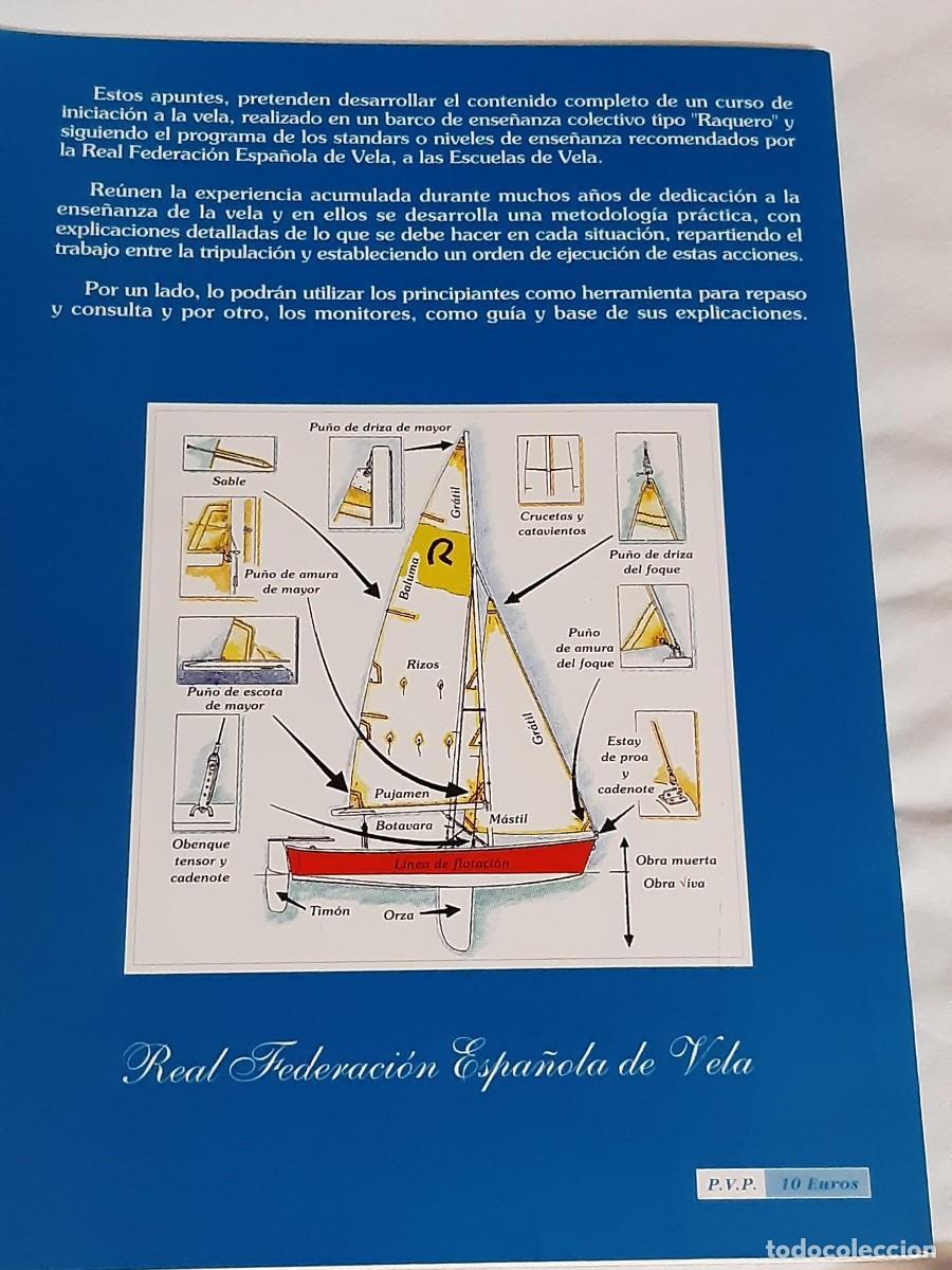 Coleccionismo deportivo: APUNTES DE INICIACION A LA VELA ALEJANDRO ABASCAL CEAR SANTANDER - Foto 4
