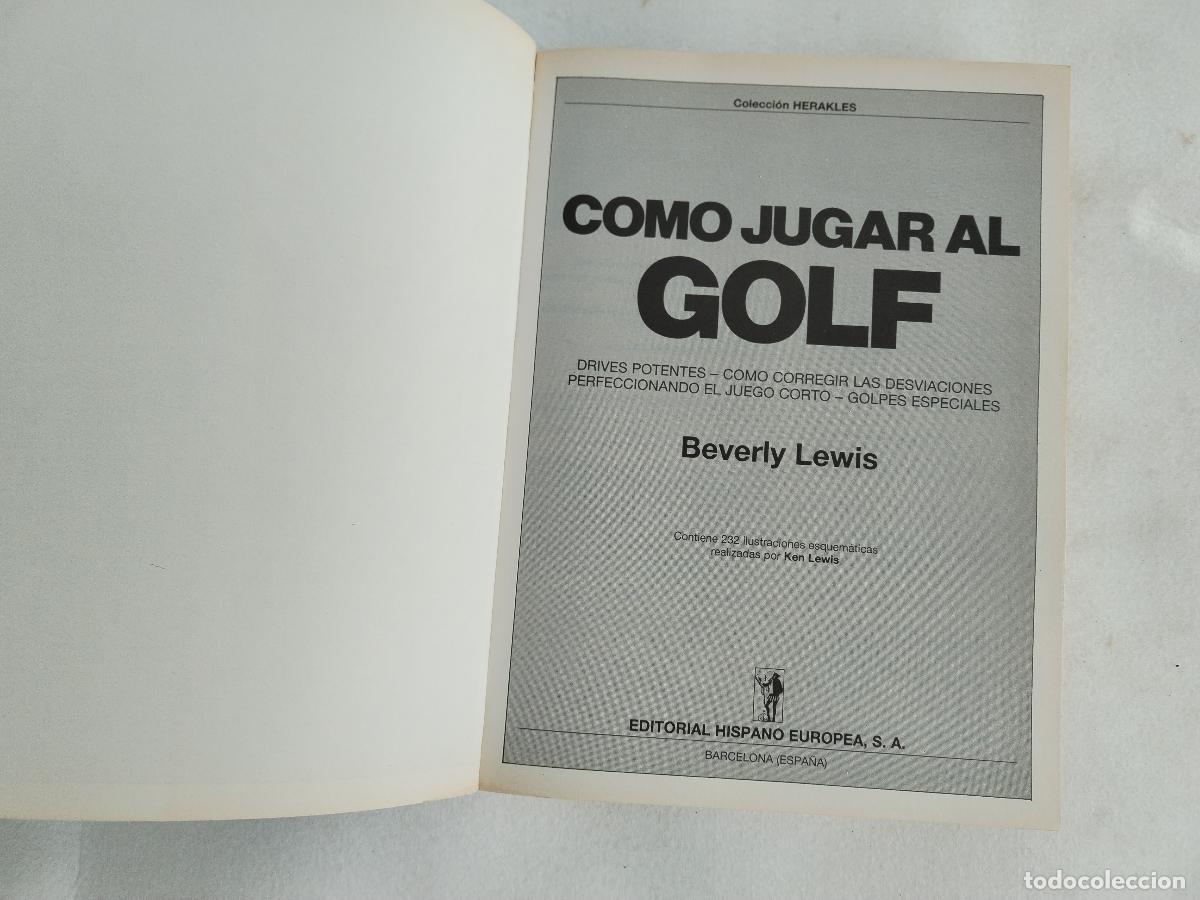 Coleccionismo deportivo: como jugar al golf, b. lewis - c179 - Foto 8