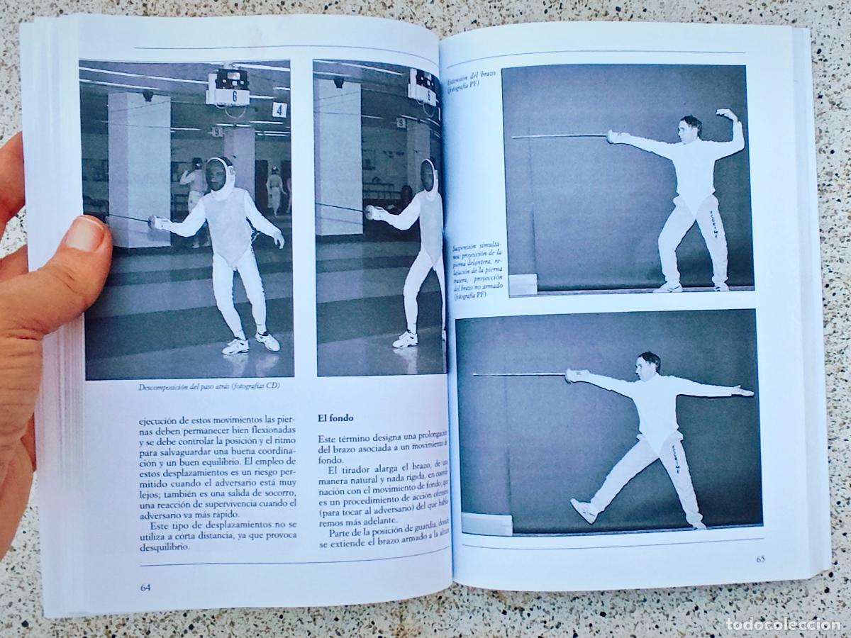Coleccionismo deportivo: CURSO DE ESGRIMA - MARTINE FAURE - EDITORIAL DE VECCHI - FLORETE ESPADA SABLE - DEV - Foto 5