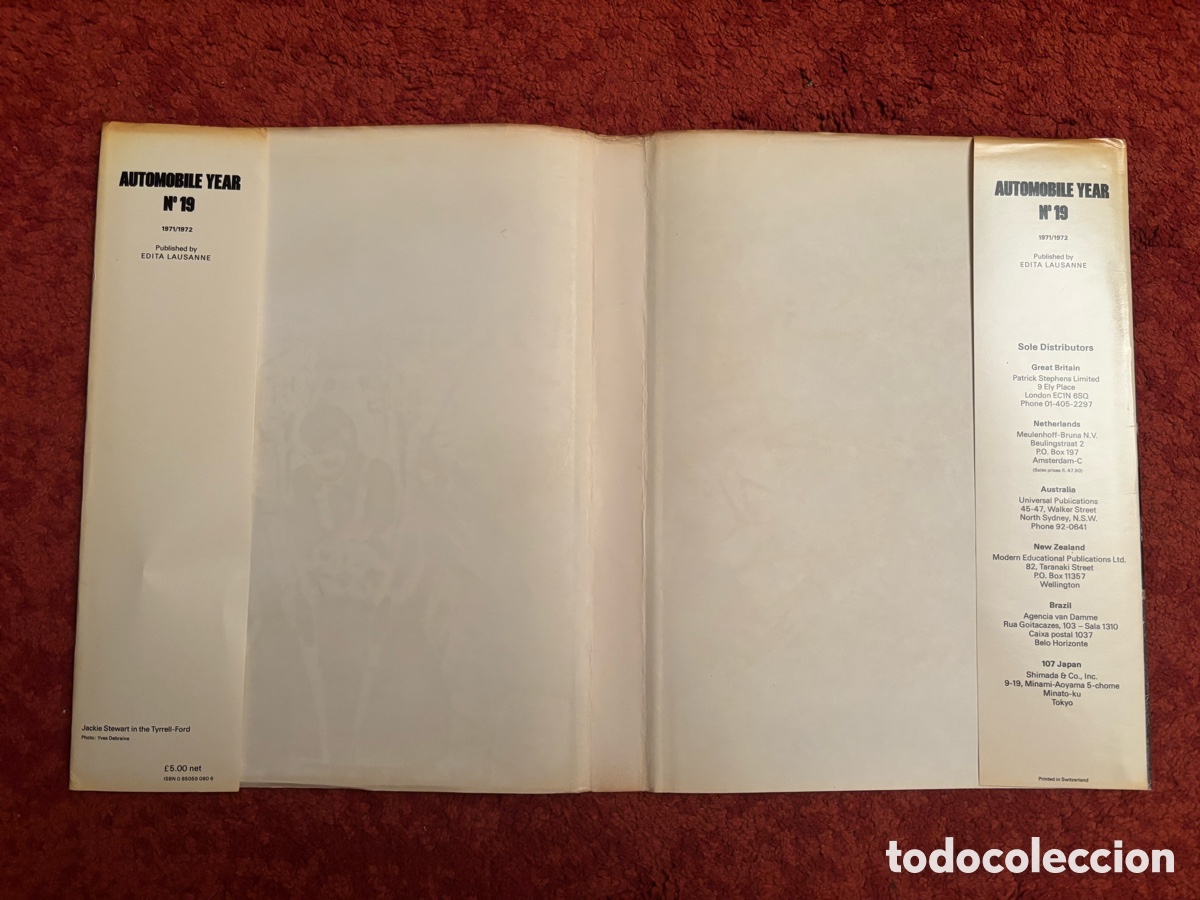 Coleccionismo deportivo: Automobile Year n&ordm; 19 (1971-1972) - Foto 6