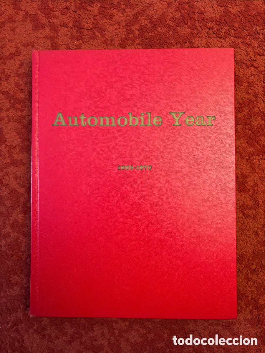 Coleccionismo deportivo: Automobile Year n&ordm;17 (1969-1970) - Foto 4