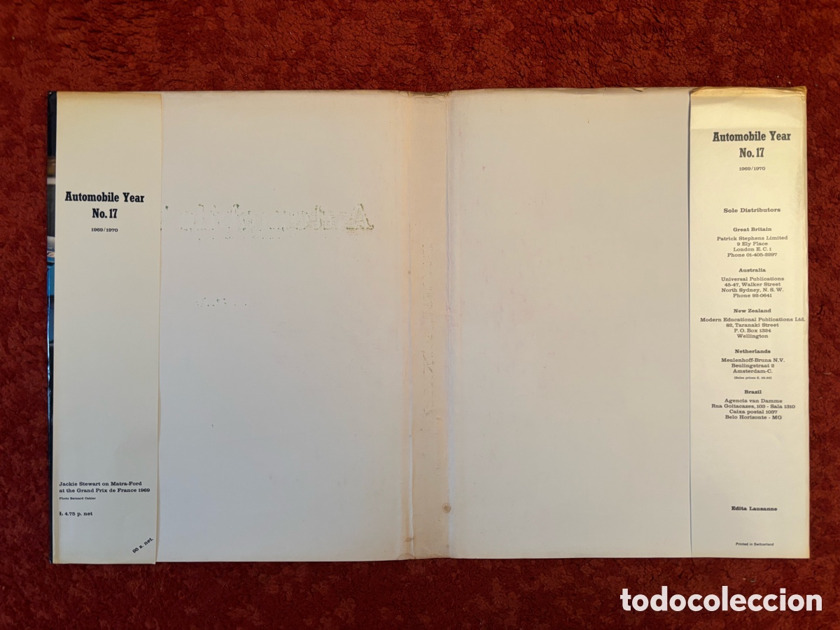 Coleccionismo deportivo: Automobile Year n&ordm;17 (1969-1970) - Foto 5