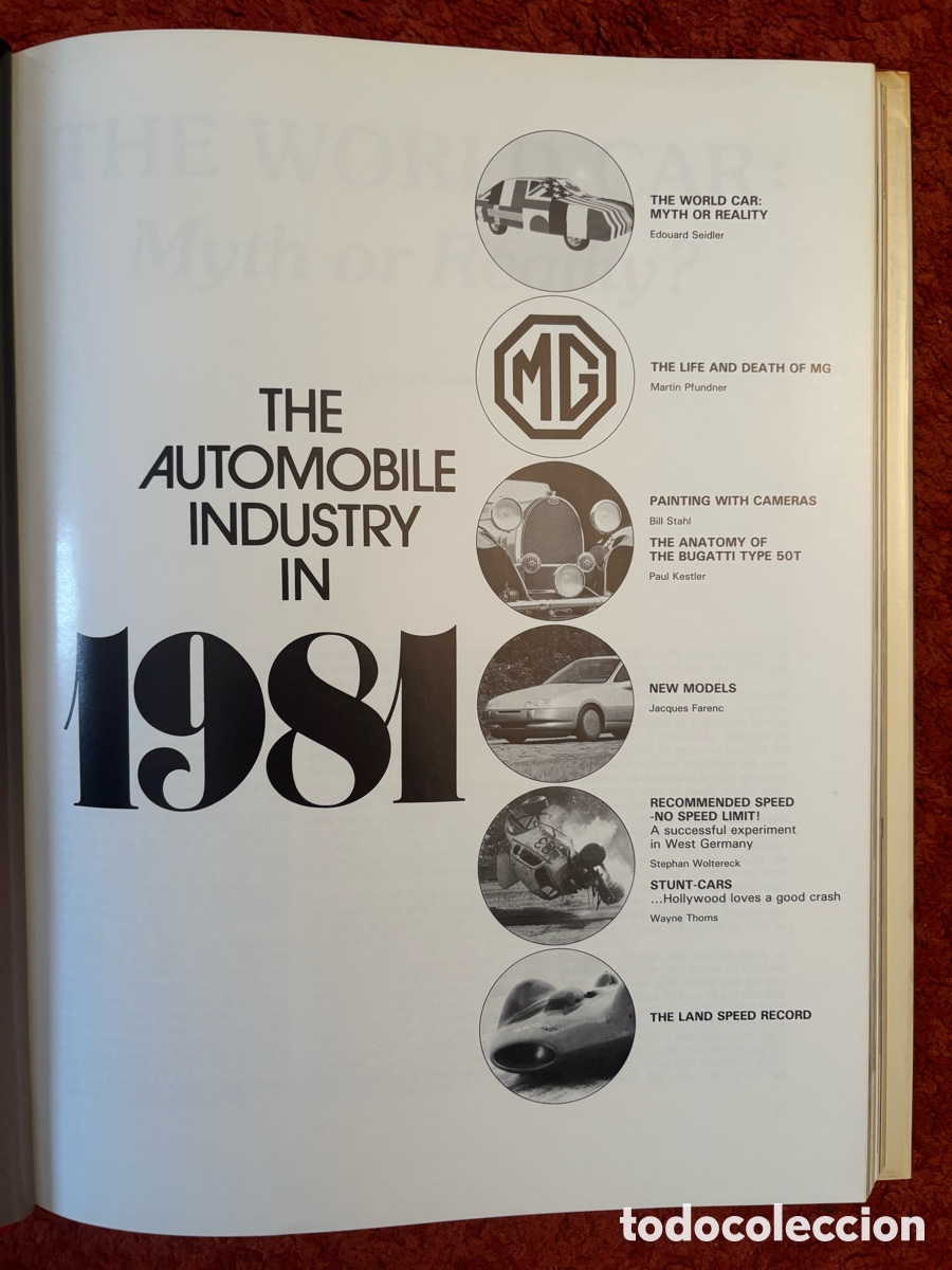 Coleccionismo deportivo: Automobile Year n&ordm;29 (1981-1982) - Foto 6