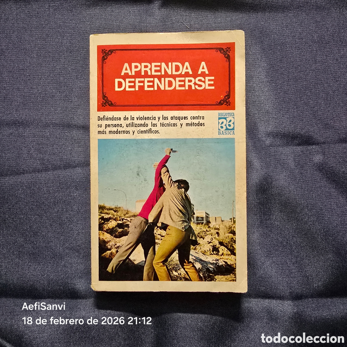 Coleccionismo deportivo: APRENDA A DEFENDERSE (BRUGUERA) - Foto 1