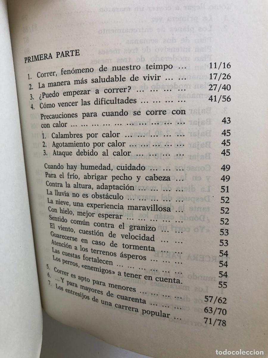 Coleccionismo deportivo: CORRER / JUAN MORA / PENTHALON EDICIONES 1986 - Foto 3