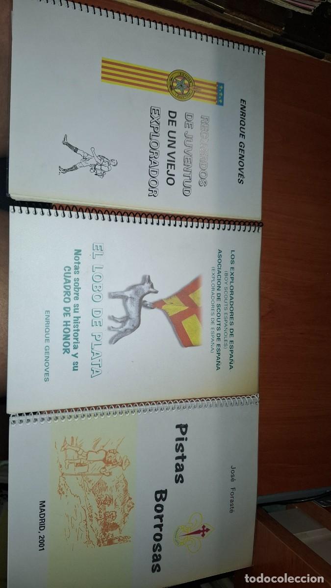 Coleccionismo deportivo: Recuerdos de juventud de un viejo explorador. El lobo plata. Pistas borrosas. Explorado