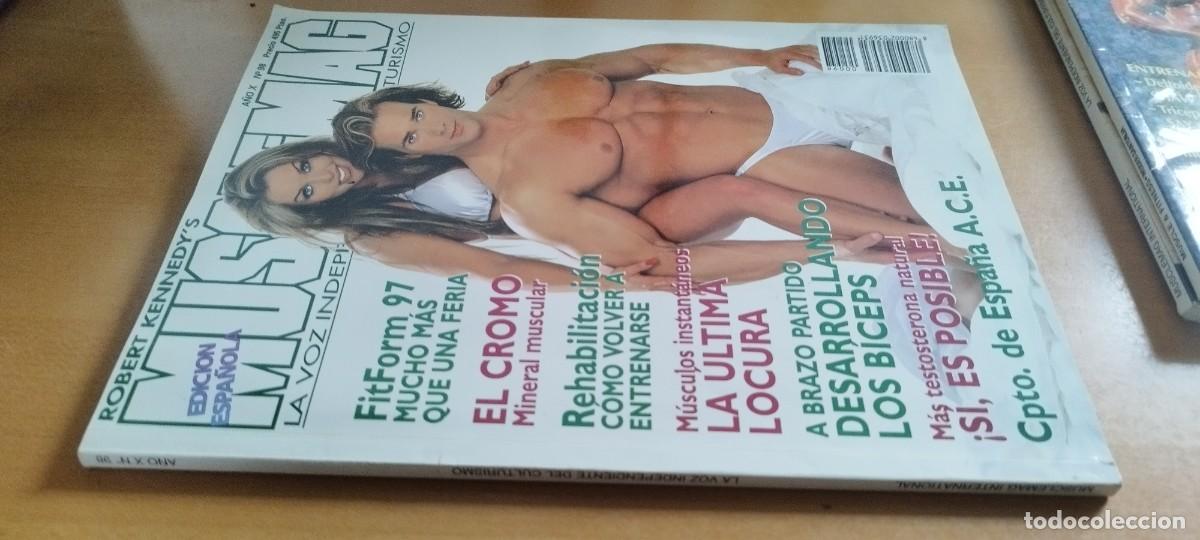 Coleccionismo deportivo: MUSCLE MAG / A&Ntilde;O X N&ordm; 98 / HALTEROFILIA CULTURISMO / CMA13 / REVISTA