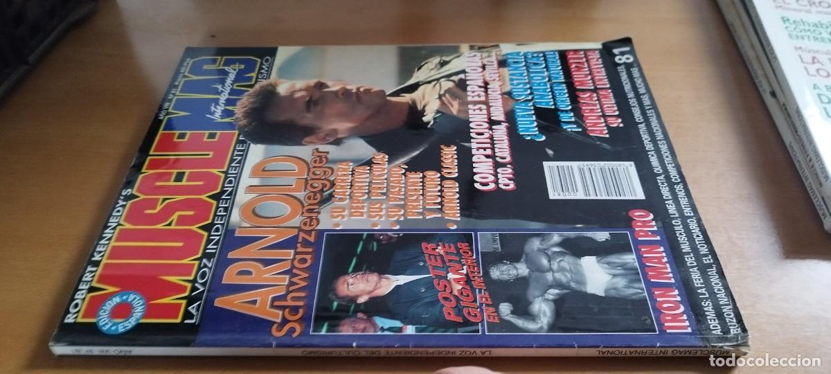 Coleccionismo deportivo: MUSCLE MAG / A&Ntilde;O VIII N&ordm; 81 / HALTEROFILIA CULTURISMO / CMA13 / REVISTA