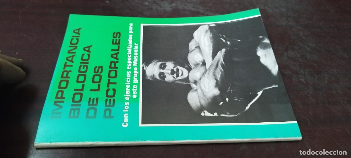 Coleccionismo deportivo: IMPORTANCIA BIOLOGICA DE LOS PECTORALES / ALAS / HALTEROFILIA CULTURISMO / ARTICULOS SELECCION
