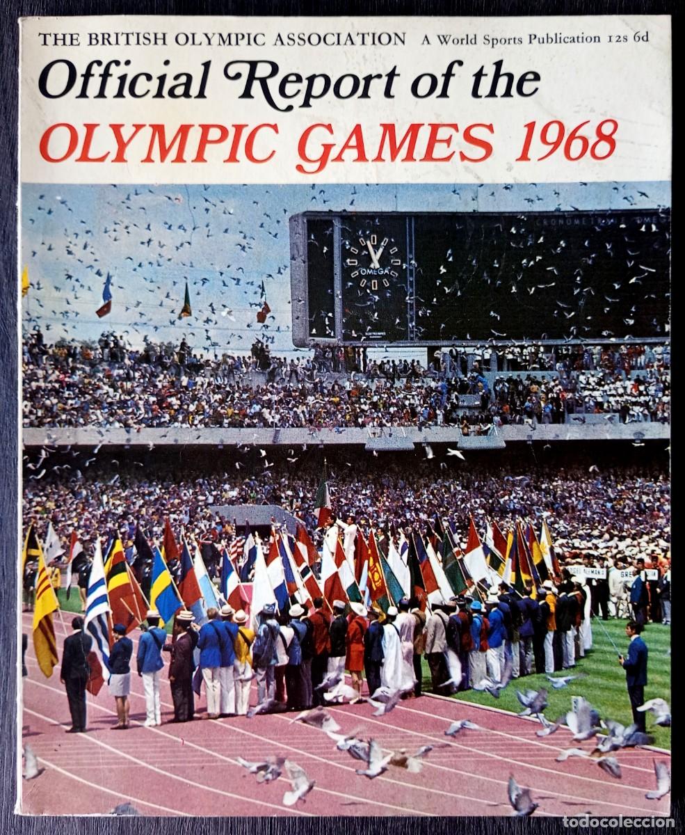 Coleccionismo deportivo: Official Report of the Olympic Games 1968