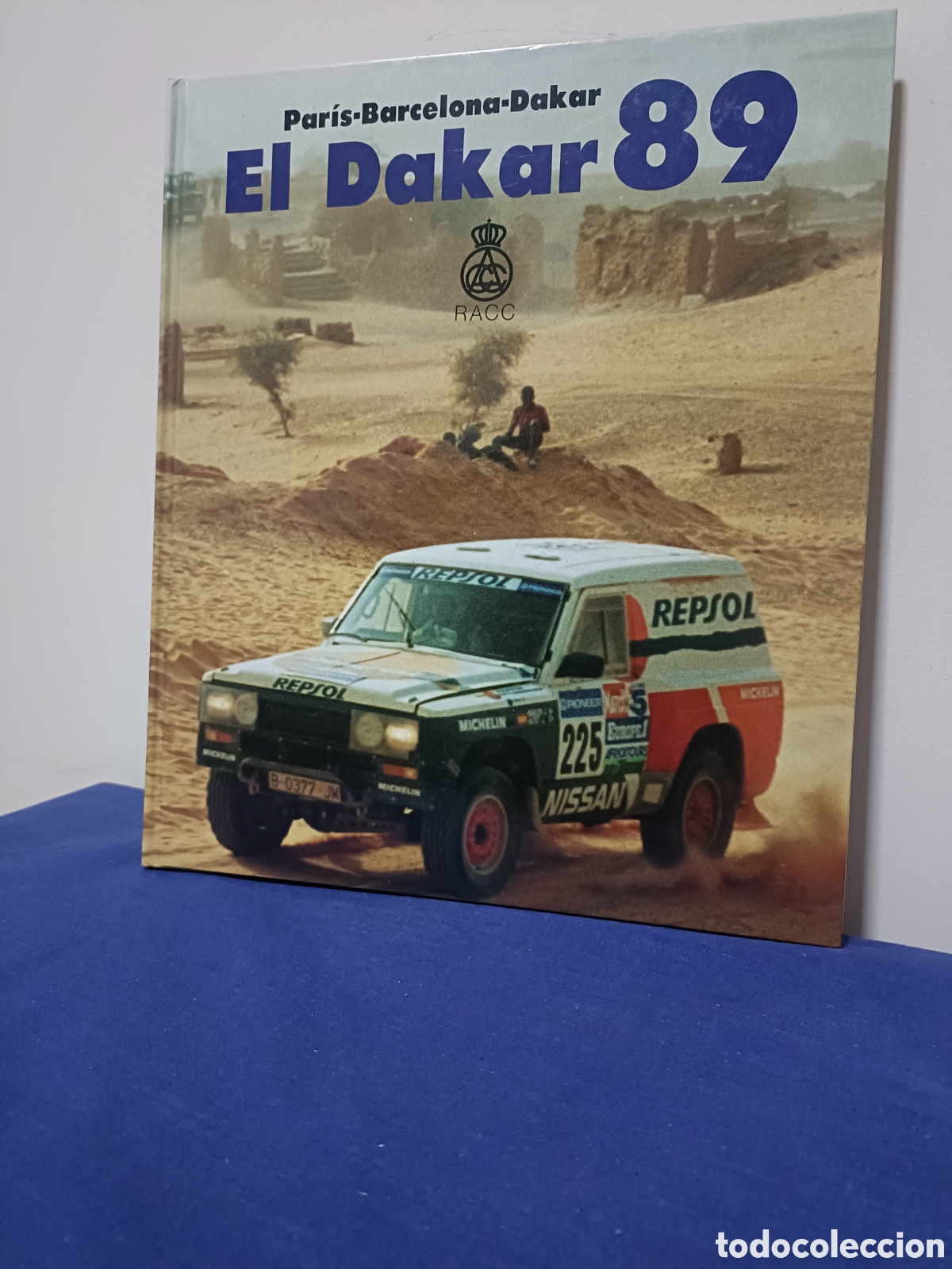 Coleccionismo deportivo: Libro deportivo El Dakar 89