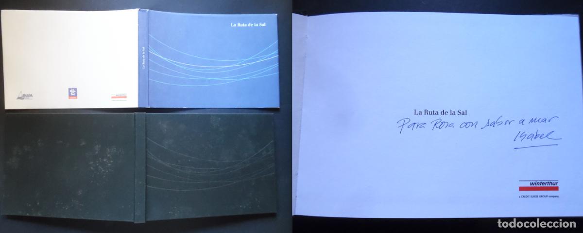 Coleccionismo deportivo: La ruta de la sal, firmado a mano por Isabel Subirats. Arthur C. Clarke, Pepe Ferr&eacute;s, Jordi Cano.