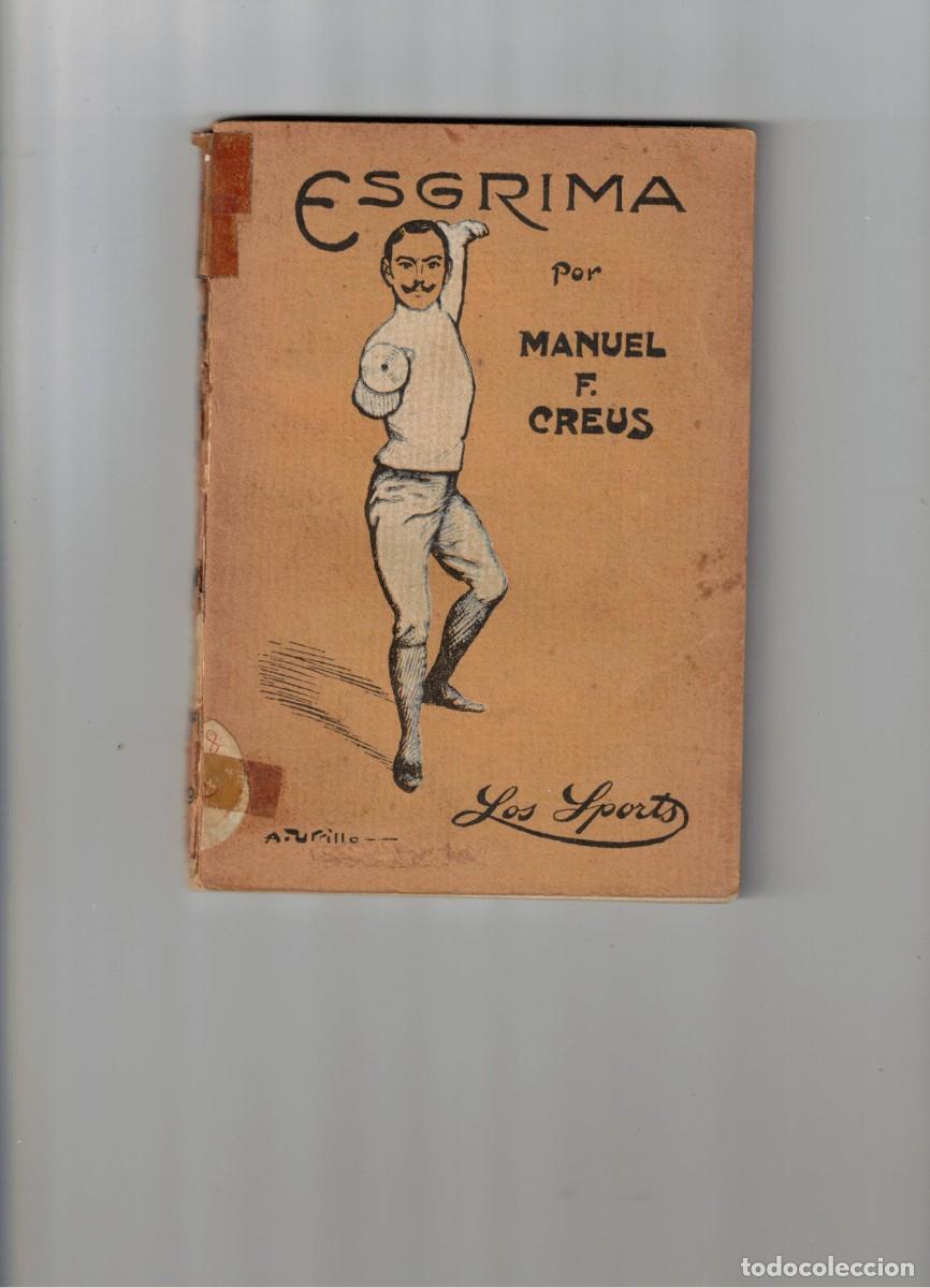 Coleccionismo deportivo: ESGRIMA. MANUEL F. CREUS. A. UTRILLO