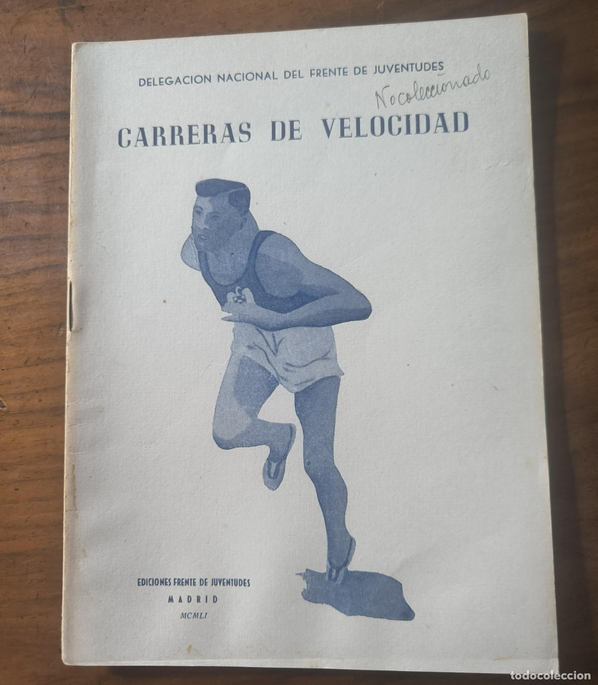 Coleccionismo deportivo: LANZAMIENTO DEL DISCO - DELEGACI&Oacute;N NACIONAL DEL FRENTE DE JUVENTUDES - 1951 1951