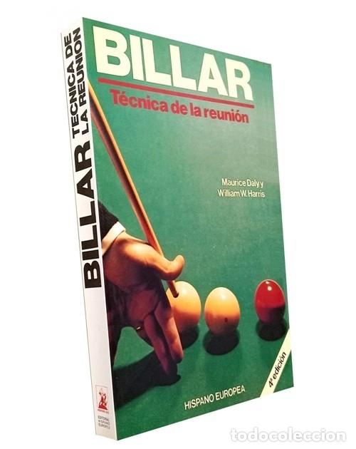 Coleccionismo deportivo: �F2522 - BILLAR. TECNICA DE LA REUNION. ILUSTRADO. MAURICE DALY. WILLIAM W. HARRIS.