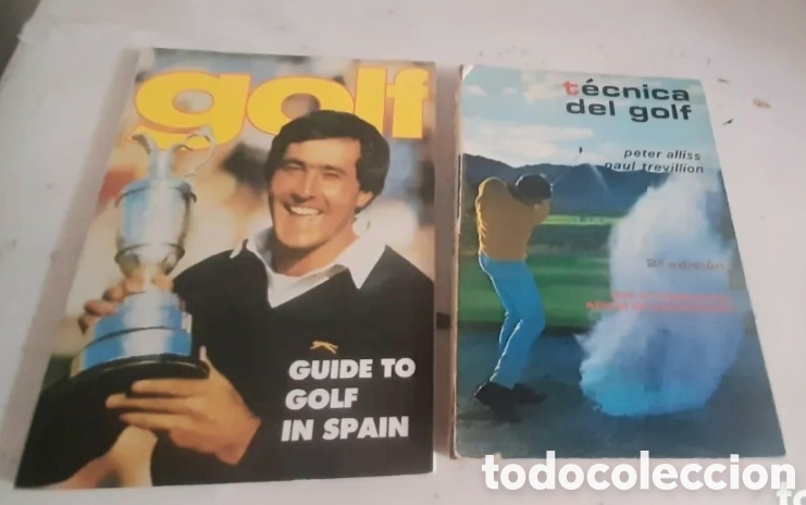 Colecionismo desportivo: t&eacute;cnica de golf peter allis
