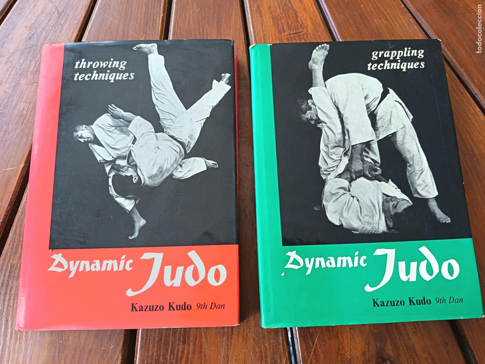 Coleccionismo deportivo: DYNAMIC JUDO. KAZUZO KUDO. THROWING TECHNIQUES Y GRAPPLING TECHNIQUES. EN INGLES. JAPAN.