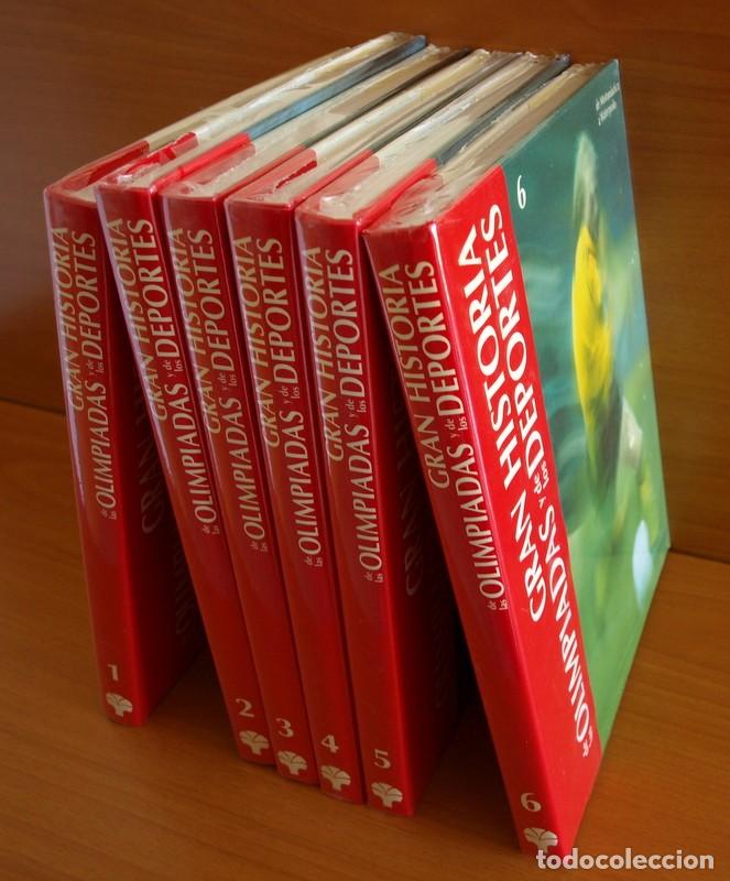 Collezionismo sportivo: Gran Historia de las Olimpiadas y los Deportes -6 Tomos Colecci&oacute;n Completa Precintada -Difusora 1993