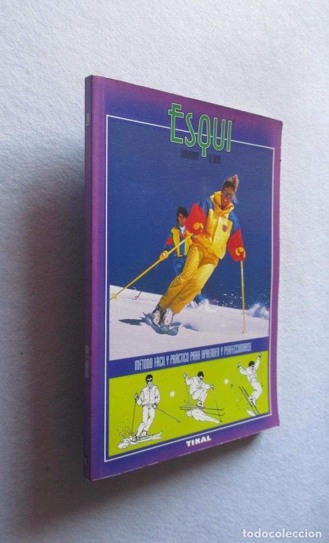 Coleccionismo deportivo: EL ESQUI - DOMINIQUE LE BRUN, ILSTRACIONES DE MURIEL MALEK