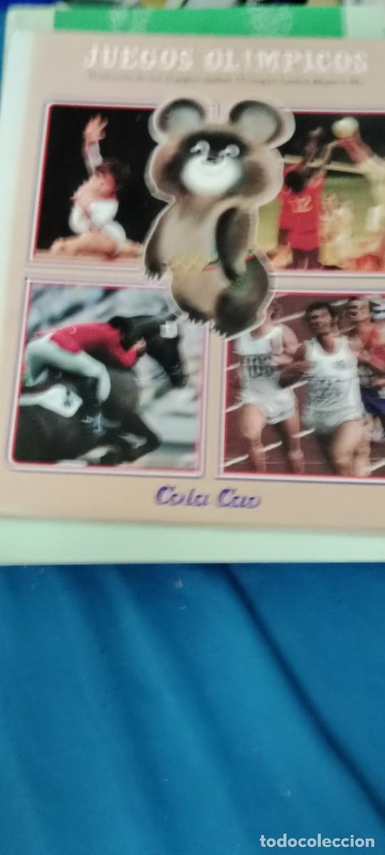 Coleccionismo deportivo: JUEGOS OLIMPICOS COLA CAO LIBRO TOP-20