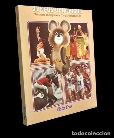Sammelleidenschaft Sport: �F2764 - JUEGOS OLIMPICOS. HISTORIA DE LOS JUEGOS DESDE OLIMPIA HASTA MOSCU 1980. COLA CAO.
