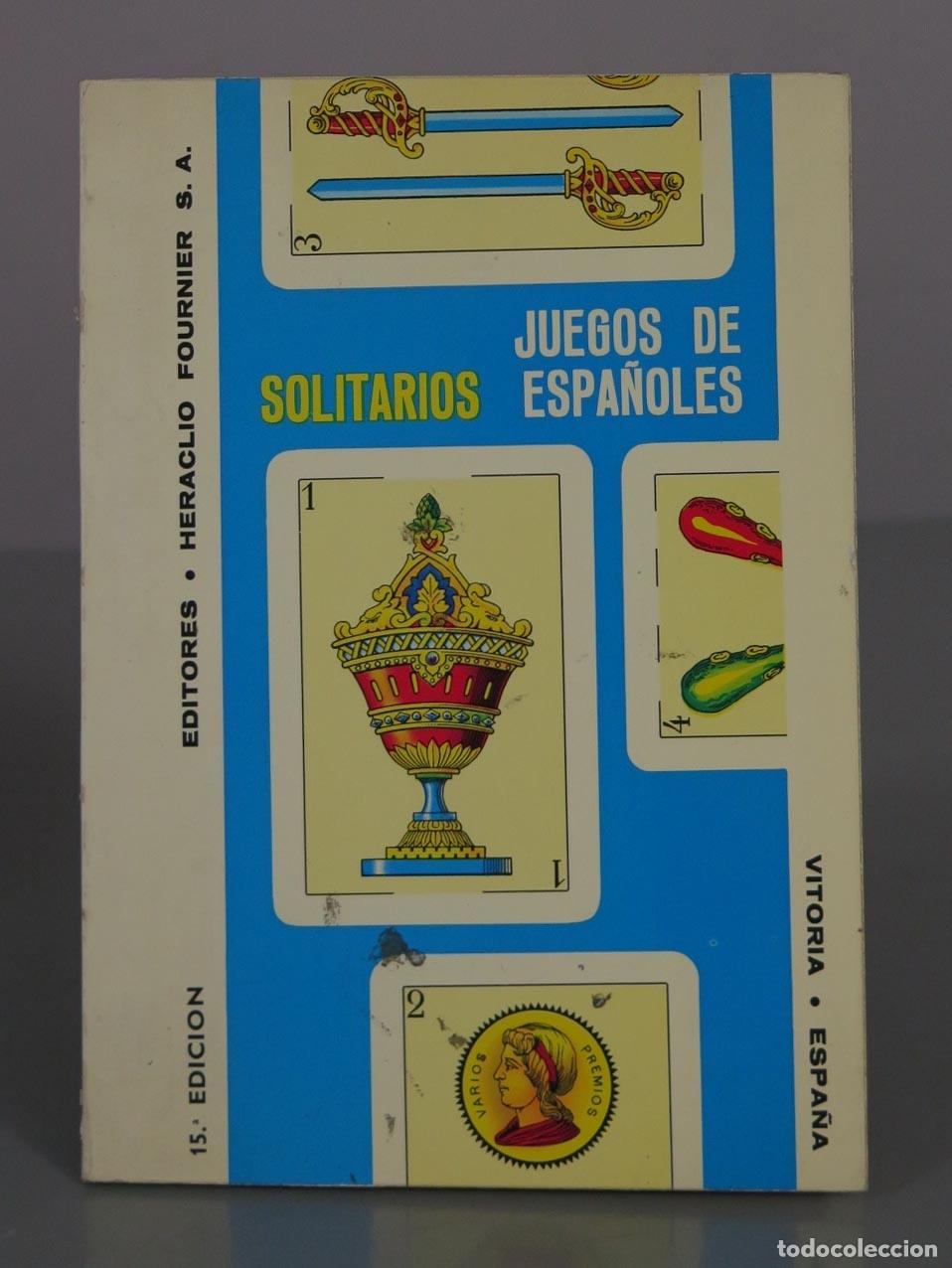 Coleccionismo deportivo: Juegos de Solitarios Espa&ntilde;oles - 15.&ordf; edici&oacute;n - Heraclio Fournier