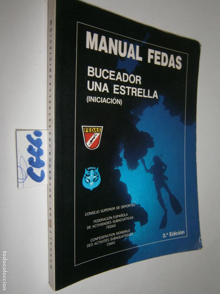 Coleccionismo deportivo: MANUAL FEDAS - BUCEADOR UNA ESTRELLA