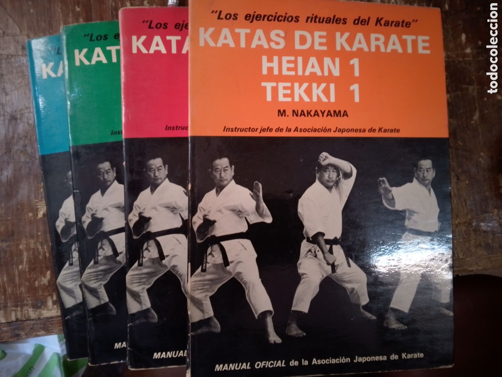 Coleccionismo deportivo: KATAS DE KARATE. 4 VOL. NAKAYAMA, M. FHER. 1975