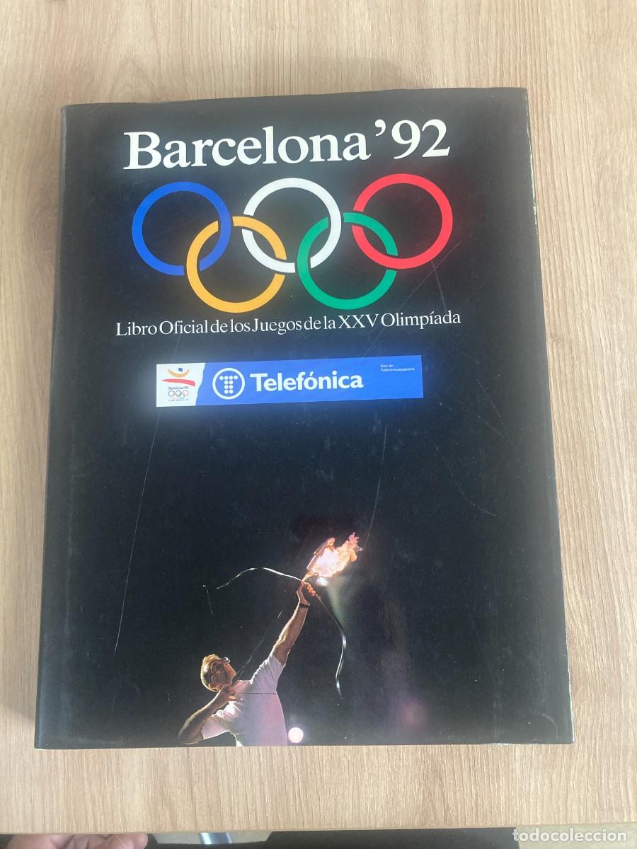 Coleccionismo deportivo: Barcelona'92 Libro oficial de los juegos de la XXV olimp&iacute;ada
