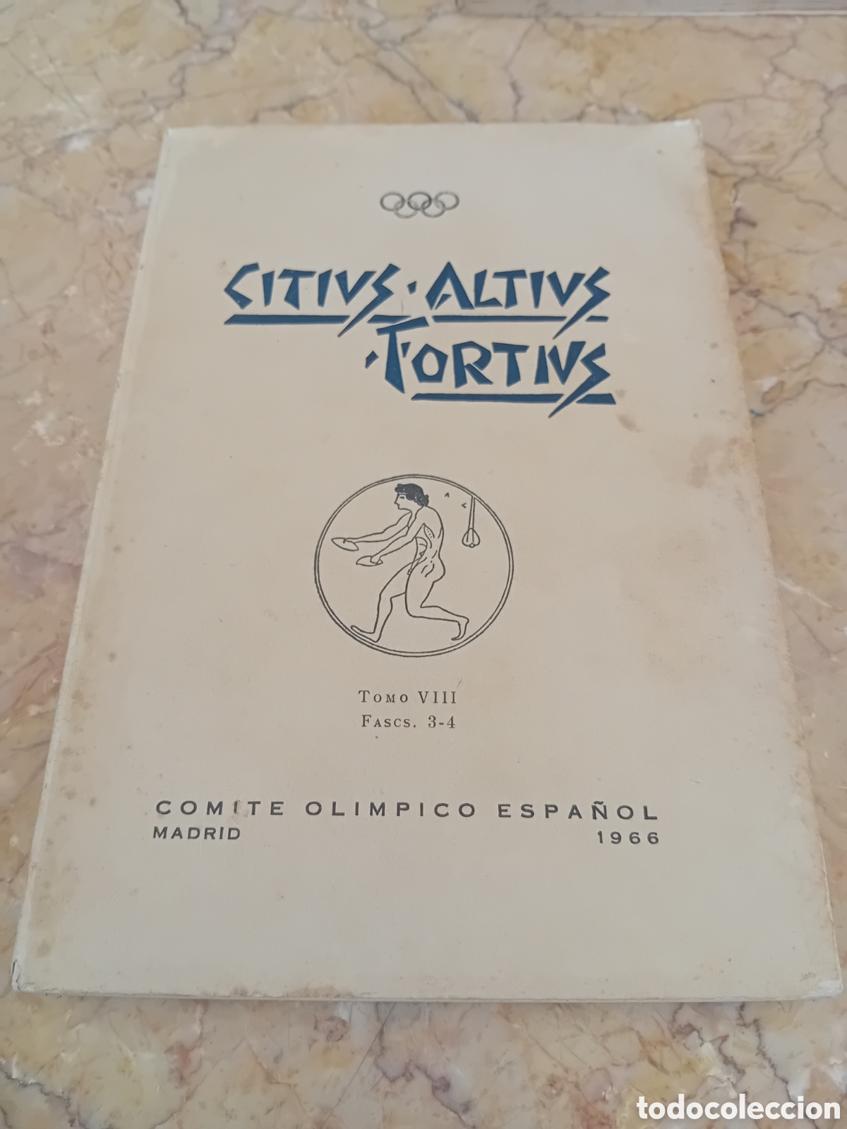 Coleccionismo deportivo: comit&eacute; olimpico espa&ntilde;ol 1966