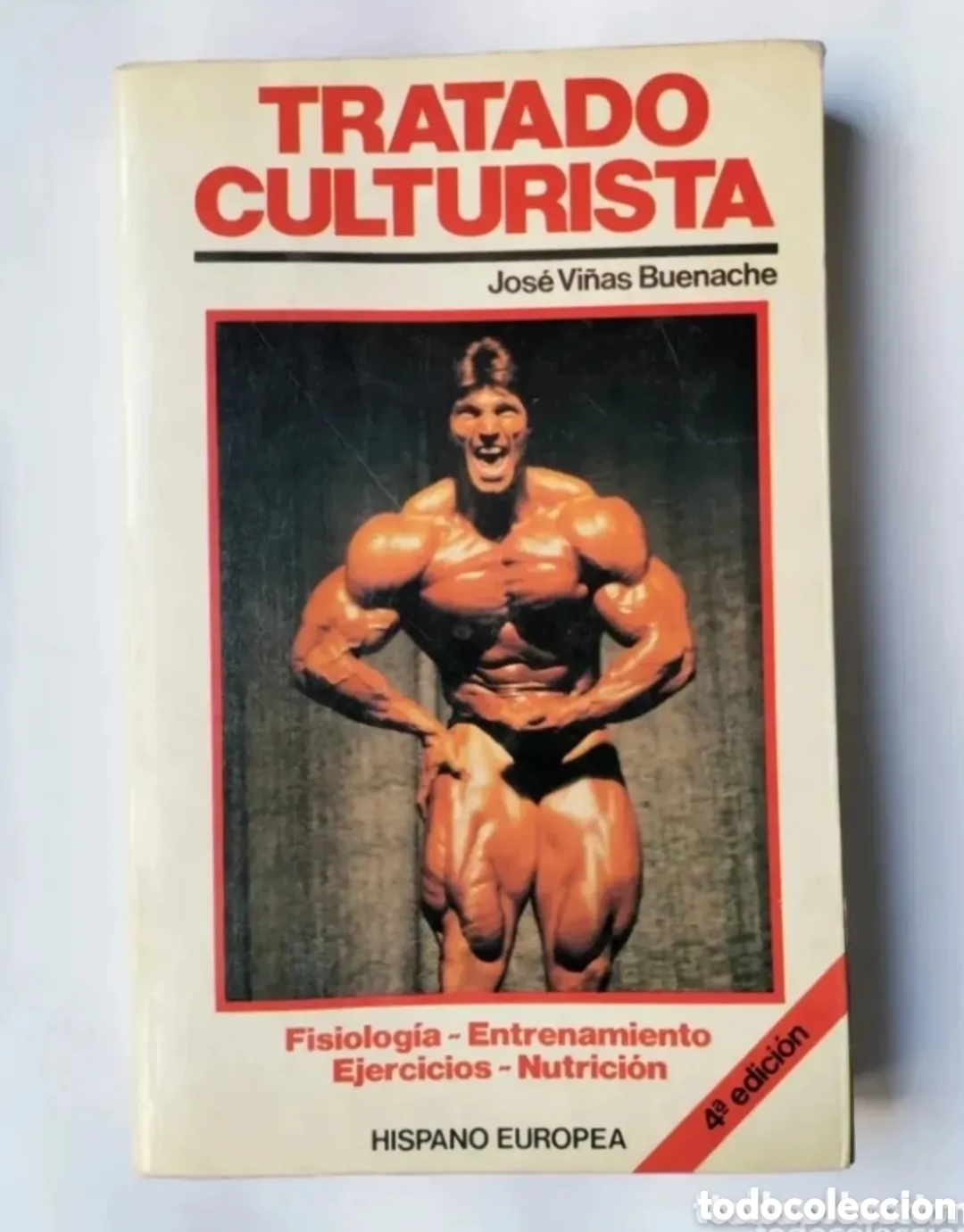 Coleccionismo deportivo: Tratado culturista fisiologia entrenamiento ejercicios