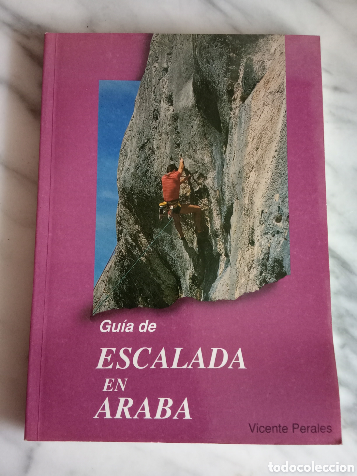Coleccionismo deportivo: Guia de escalada en Araba - Vicente Perales