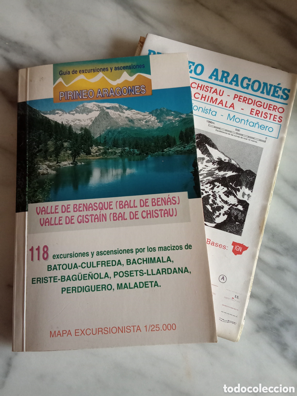 Coleccionismo deportivo: 118 Excursiones y Ascensiones Valle de Benasque y Valle de Gistain