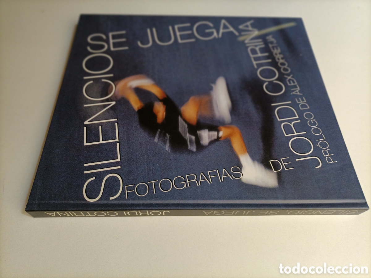 Coleccionismo deportivo: Silencio se juega.Tenis Fotograf&iacute;as de Jordi Cotrina. Pr&oacute;logo de &Aacute;lex corretja